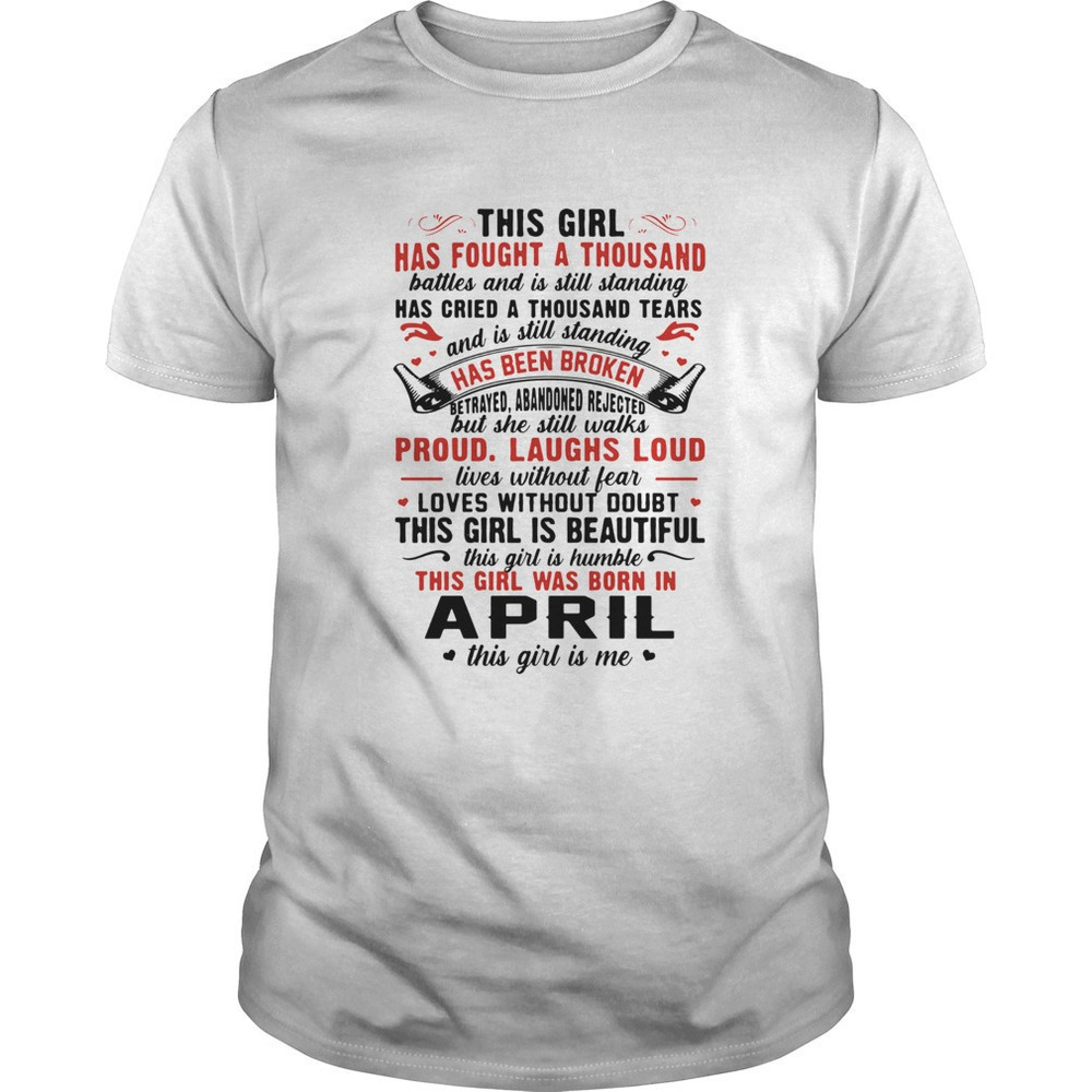 This Girl Fought Thousand Battles Inspirational Graphic Unisex T-Shirt